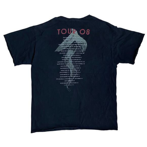 RUSH Tour 2008 Snakes & Arrows Band Tee Shirt Medium - Picture 2 of 5